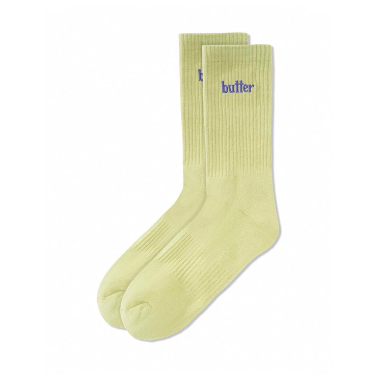 BUTTER BASIC SOCKS - LIME