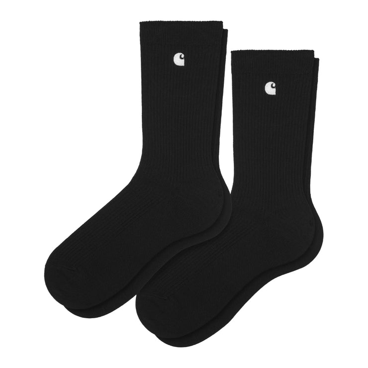 MADDISON SOCKS - BLACK (2PAIRS)