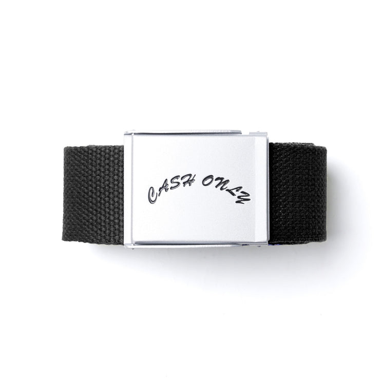 LOGO CREW BELT - BLACK