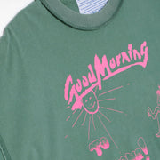 GOOD MORNING NOT COPS WASHED HEAVY WEIGHT TEE