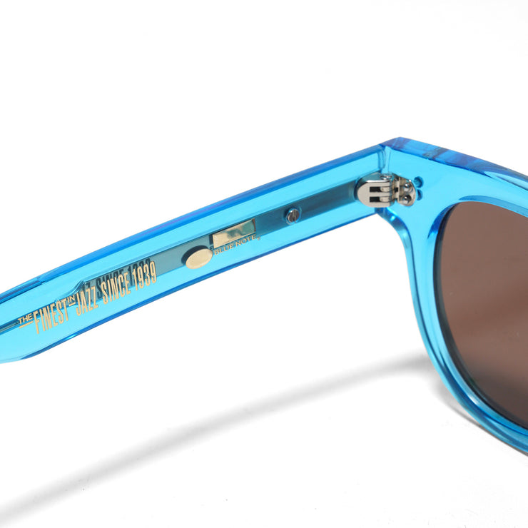 CONQUISTADOR SUNGLASSES - TRANSLUCENT BLUE