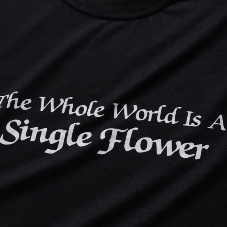 A SINGLE FLOWER TEE